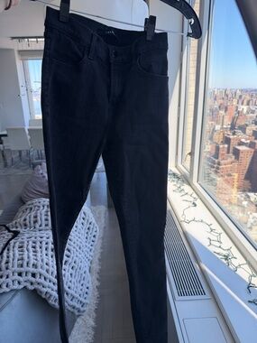 Black High-Rise Skinny Jeans - J Brand